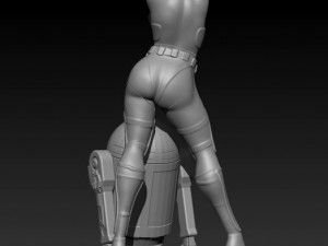 sexy stormtrooper Modello di stampa 3D