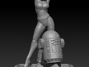 sexy stormtrooper Modello di stampa 3D