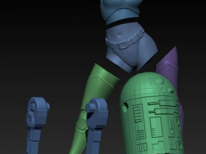 sexy stormtrooper Modello di stampa 3D