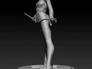 stylised princess leia organa 3D Print Model