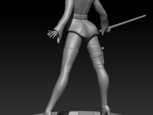 stylised princess leia organa 3D 打印模型