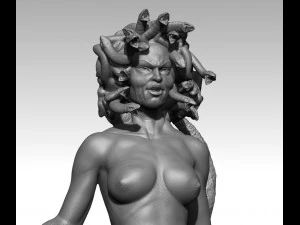 medusa 3D Print Model