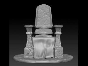 lady death comic book character 3D-Druckmodell