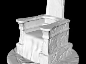 lady death comic book character 3D Print Model