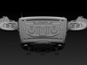 space freighter 3D Модель