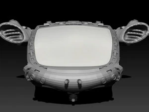 space freighter 3D Model