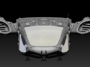 space freighter 3D Модель
