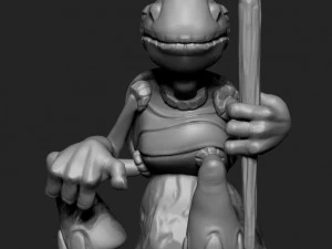 tortoise desktop model - pen holder 3D Model