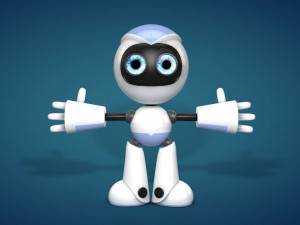 simple robot 3D Model