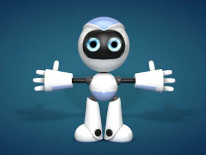 simple robot 3D Model
