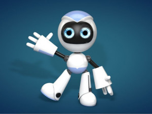 simple robot Modelo 3D