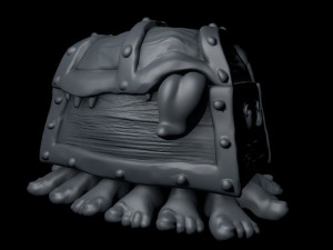 terry pratchett jewellry-trincket box 3d print model 3D Print Model