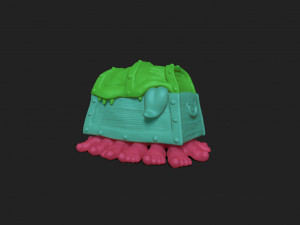terry pratchett jewellry-trincket box 3d print model 3D Print Model
