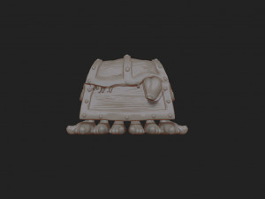terry pratchett jewellry-trincket box 3d print model 3D Print Model