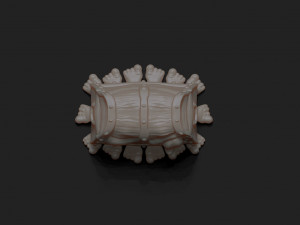 terry pratchett jewellry-trincket box 3d print model 3D Print Model