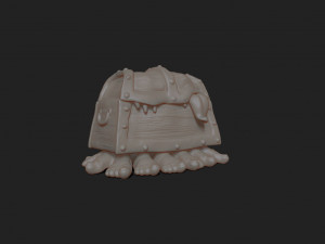 terry pratchett jewellry-trincket box 3d print model 3D Print Model