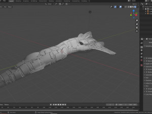 starfighter low-poly 3D Model