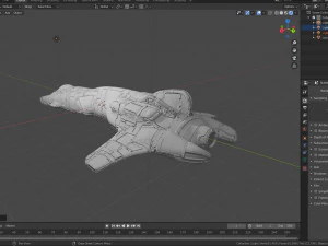 ca&ccedil;a estelar baixo poli Modelo 3D