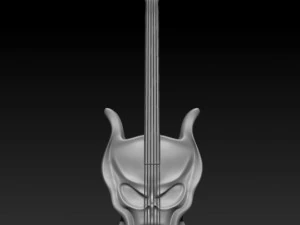 멋진 일렉트릭 기타 3D 모델