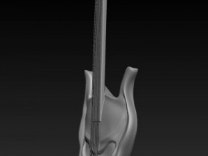 cool electric guitar 3D Model