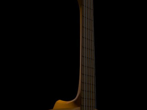 simple acoustic guitar Modelo 3D