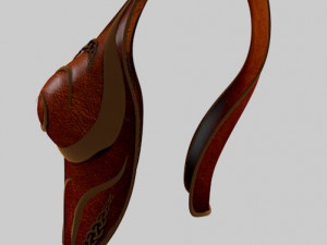 celtic female armour 3D Modell