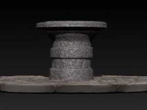 alter sacrificial platform 3D Model