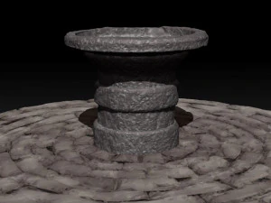 alter sacrificial platform 3D Model