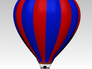 hot air balloon 3D-Modell