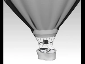 hot air balloon 3D Model