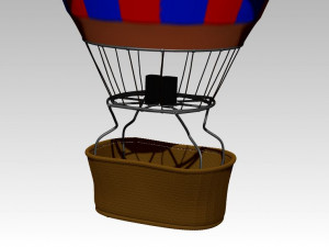 hot air balloon 3D Model