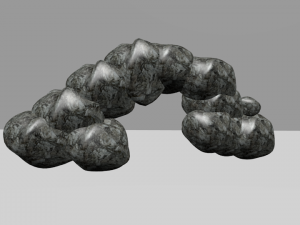 rock for game 3D Model
