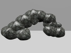rock for game 3D Model