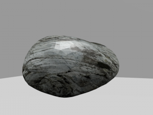 rock for game 3D Model