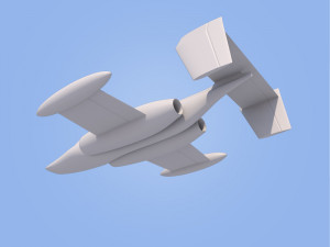 race jet airplane 3D प्रिंट मॉडल