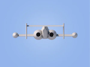race jet airplane 3D Print Model