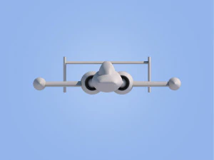 race jet airplane 3D Print Model