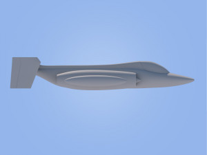 race jet airplane 3D प्रिंट मॉडल