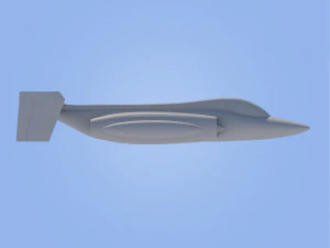 race jet airplane 3D Print Model