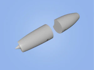 race jet airplane 3D Print Model