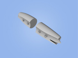 race jet airplane 3D प्रिंट मॉडल