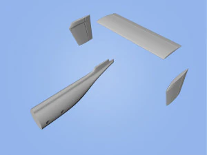 race jet airplane 3D Print Model