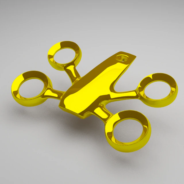 dron necklace 3D Print Model .c4d .max .obj .3ds .fbx .stl .blend 