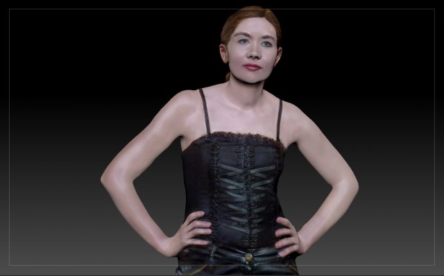 dasha 3D Baskı Modeli .c4d .max .obj .3ds .fbx .stl .blend 