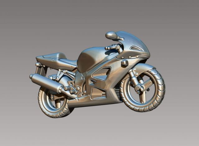 Bike 3D 프린트 모델 .c4d .max .obj .3ds .fbx .stl .blend 