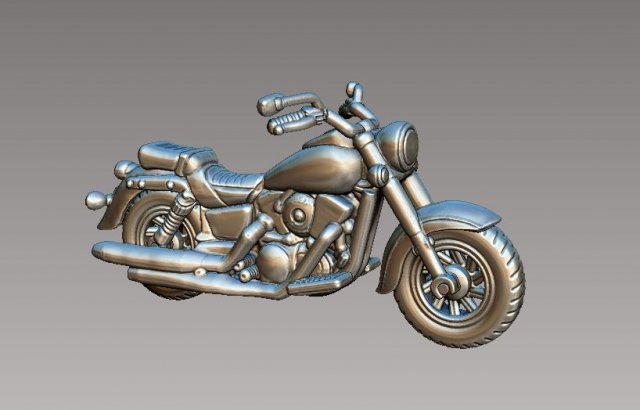 Chopper Model Cetak 3D .c4d .max .obj .3ds .fbx .stl .blend 