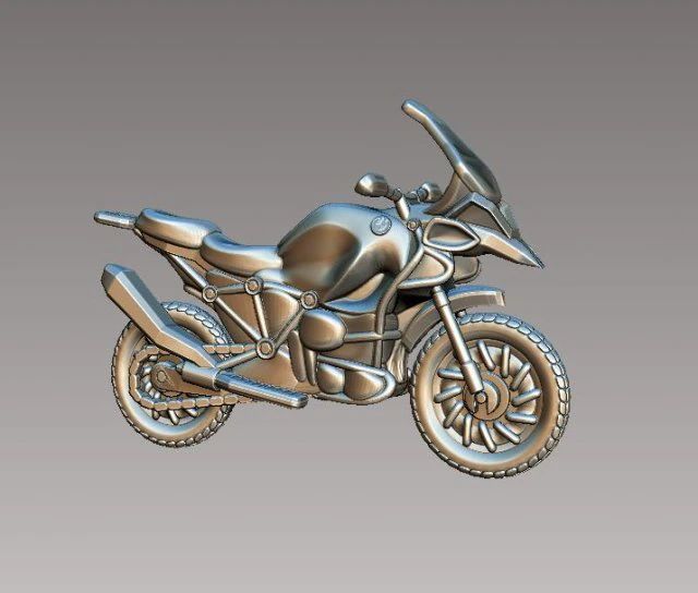 Bike 3D Print Model .c4d .max .obj .3ds .fbx .stl .blend 