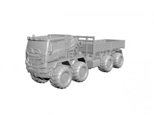KamAZ Arctic 3D Print Model