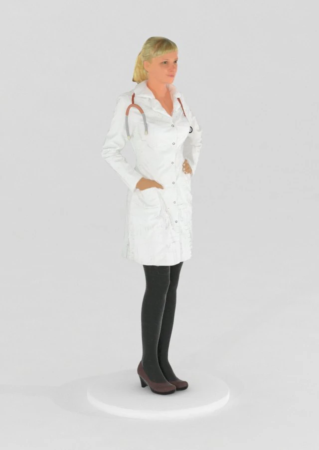 Medic 3D Print Model .c4d .max .obj .3ds .fbx .stl .blend 