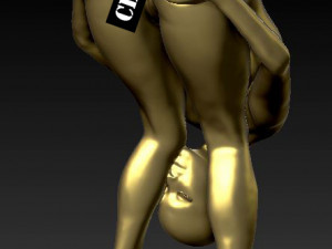 Female 3D-printmodel